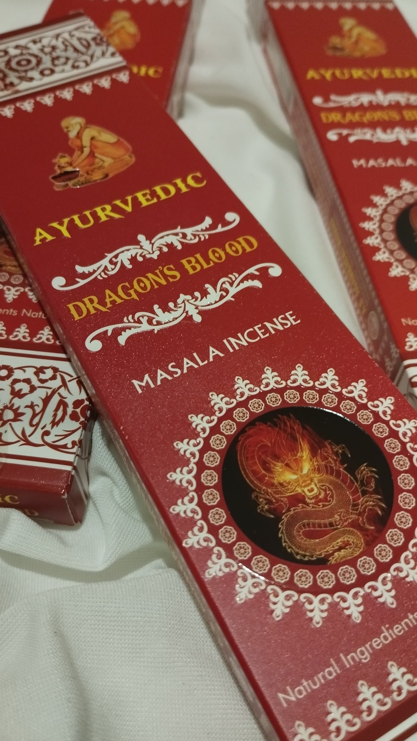 Encens Ayurvedic Sang de dragon 15g